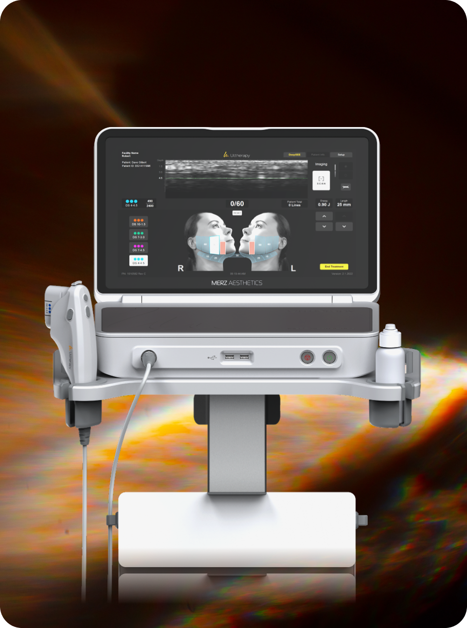 升级版 Ultherapy Prime 超声刀手机端介绍图像