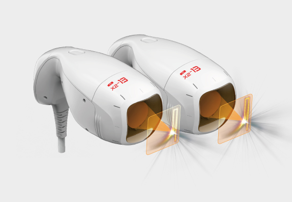 UltraLine 采用身体专用手柄，可快速施术大面积部位的说明图片